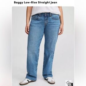 Torrid Baggy Low-Rise Straight Leg Jeans